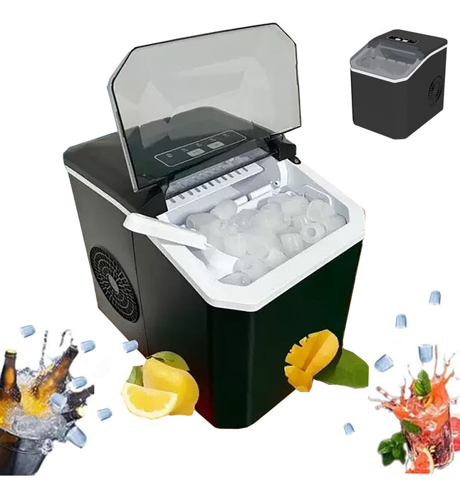 Maquina Para Hielo 1.3l,maquinas De Hielo Portátil 12kg/día GRADO B