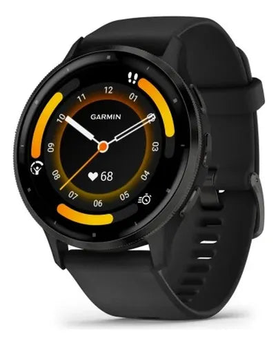 Reloj Garmin Venu 3 Oxímetro Smartwatch Negro 45mm Diseño De La Correa Quick Release GRADO A