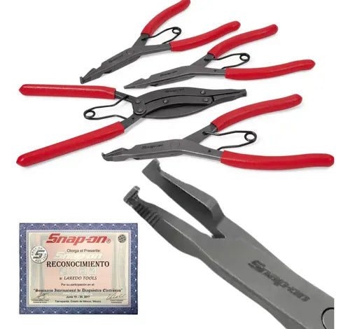 PINZA PARA SEGUROS DE CAJA DE PATO SNAP ON USA 4 PC.