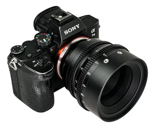 Lente De Cine 7artisans De 50 Mm T2.0 De Gran Apertura