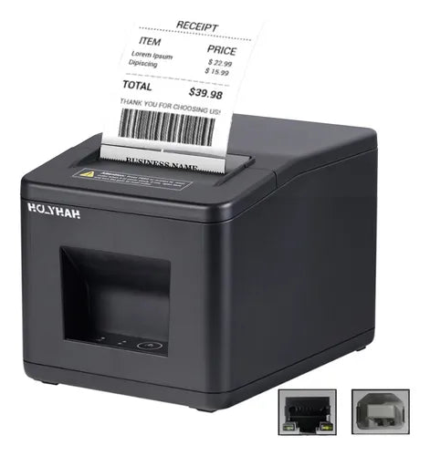 Impresora Térmica De Recibos Pos De 80 Mm, Usb Ethernet+cort