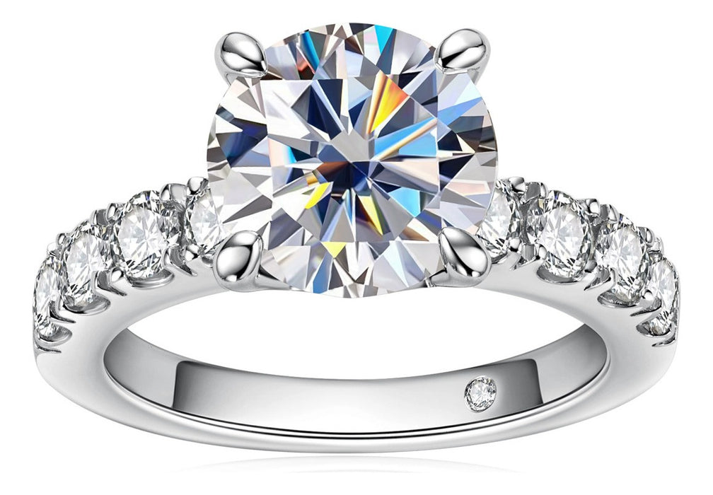 Anillo Compromiso Moissanita Anuclub 24k Chapada Oro S925 2