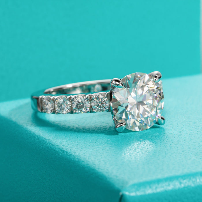 Anillo Compromiso Moissanita Anuclub 24k Chapada Oro S925 2