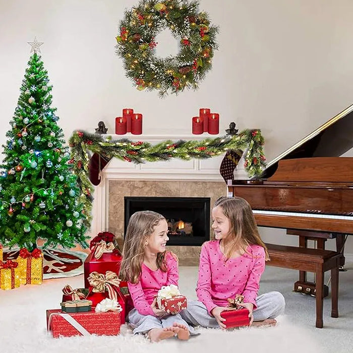 Arbol Pino Navidad 2.1 M Artificial Verde Desmontable