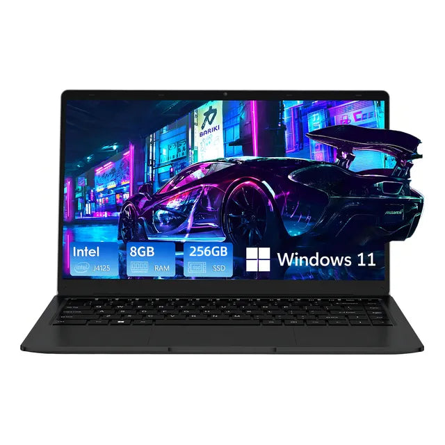 Laptop Gunfrose Mallbook 15.6 Intel Celeron 8gb De Ram 256gb Ssd 4k Win 11 Pro Color Negro 15.6 1