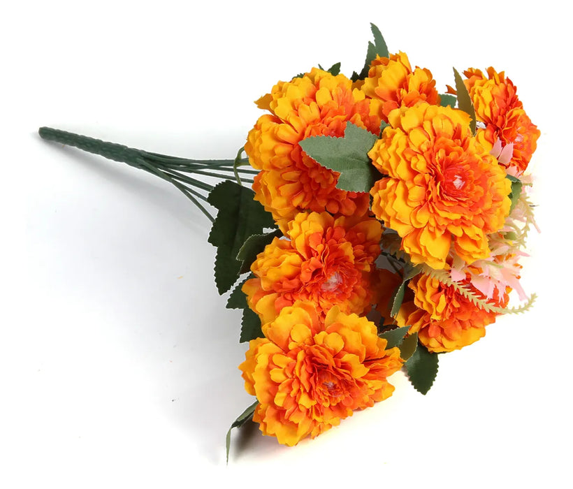 Ramos Cempasuchil Artificial Flores Decorativas GRADO A