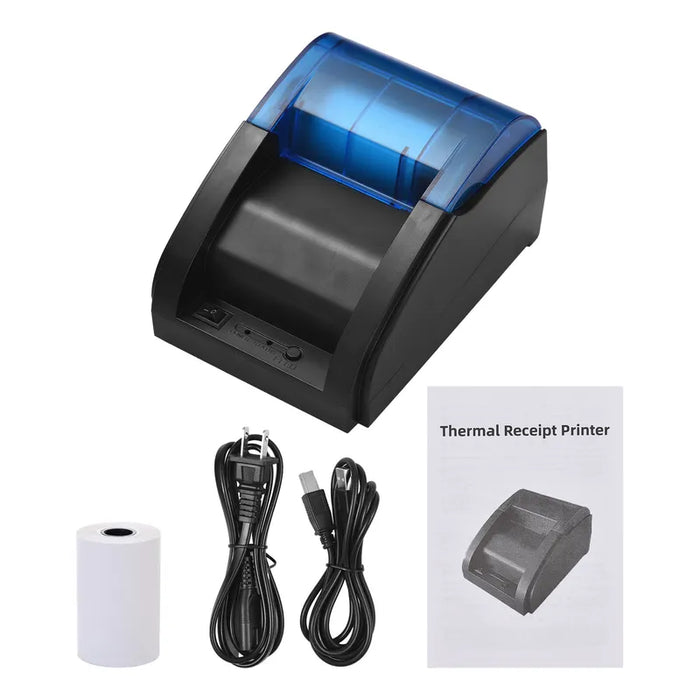 IMPRESORA TERMICA POS USB/BLUETOOTH DE 58 MM PARA RECIBOS
