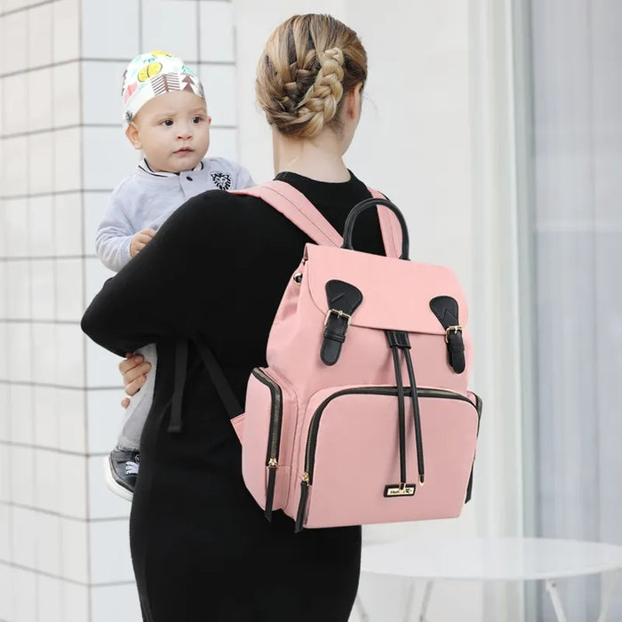 PANALERA MOCHILA VIAJE PARA MAMA MODERNAS IMPERMEABLE