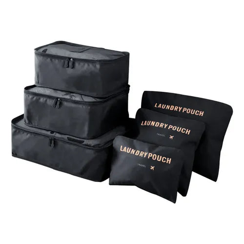 Bolsa Organizadora De Maletas Para Viaje Impermeable 6pzs