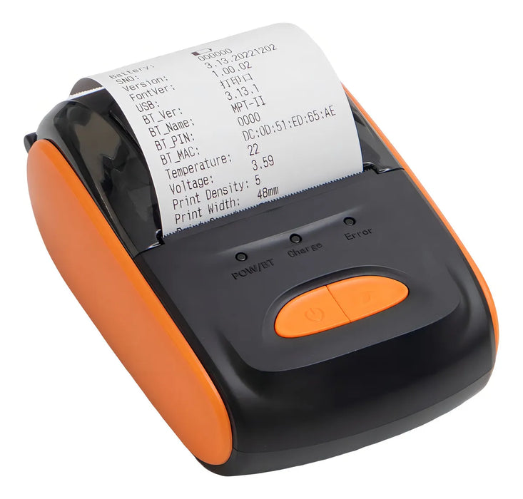 Impresora Térmica Para Tickets 58mm Portatil Bluetooth Usb 14176 GRADO B