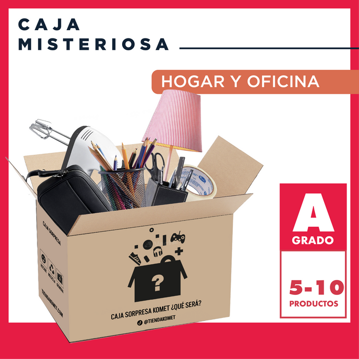 Caja Misteriosa de Hogar y Oficina Grado (A)- 5-10 productos