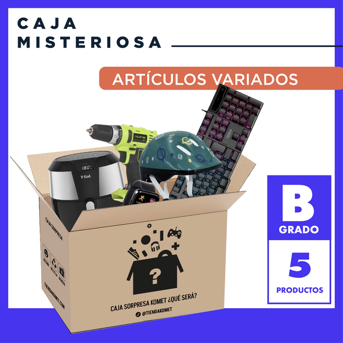 Caja Misteriosa - Grado B Descubre Tesoros Escondidos a Precios Increíbles!