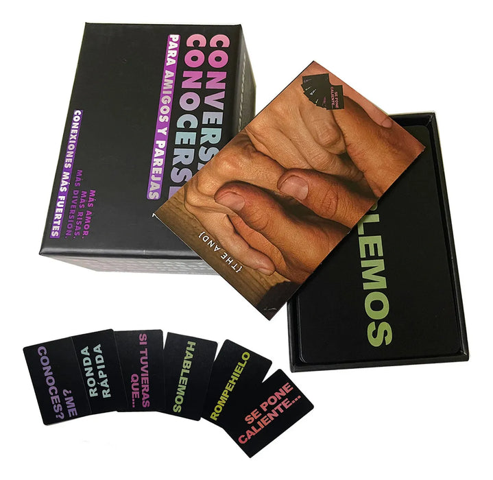 Juego Para Parejas Con Conversar Y Conocerse 124 Cartas GRADO B