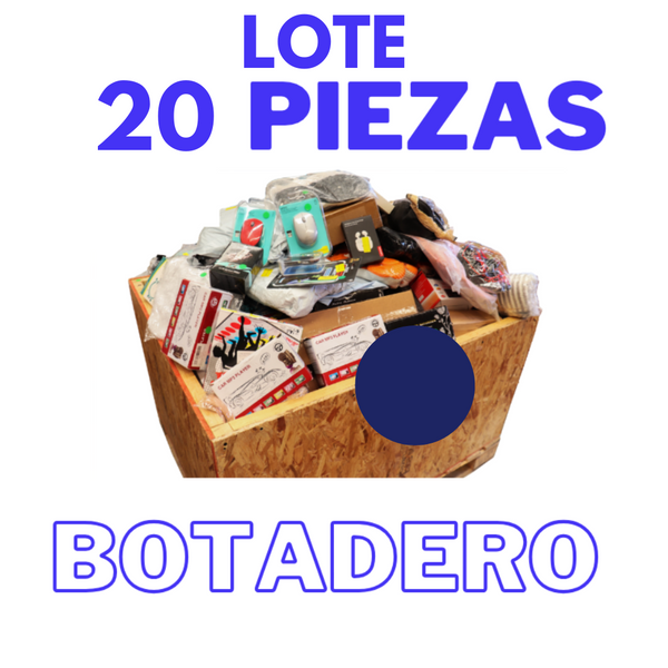 LOTE DE BOTADERO - 20 Productos de Botadero