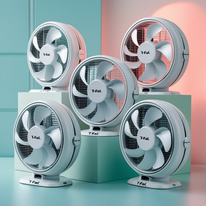 LOTE DE 5 VENTILADORES TFAL GRADO A - IDEAL PARA EMPRENDEDORES