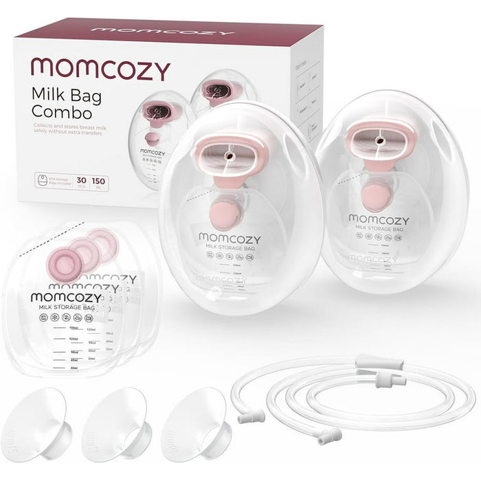 momcozy milk bag combo 30 pcs 150 ml Grado B