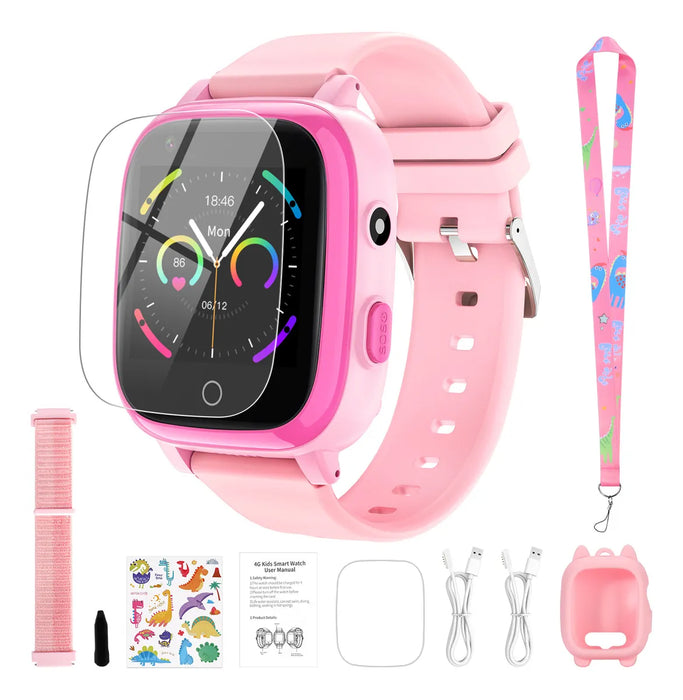 reloj inteligente para niã±os gps videollamada 4g telã©fono 1555