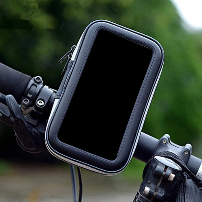 LOTE DE 10 SOPORTES DE TELEFONO MOVIL NAVEGACION BOLS IMPERMEABLE MOTCICLETA BICICLETA Y ELECTRICA