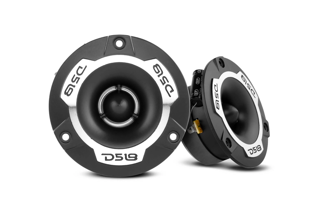 TWEETER DE BALA SUPERCOMPACTO DE 3.8 PULGADAS, 120 VATIOS, 1 PULGADA DE ALUMINIO, BOBINA DE VOZ DE 4 OHMIOS.