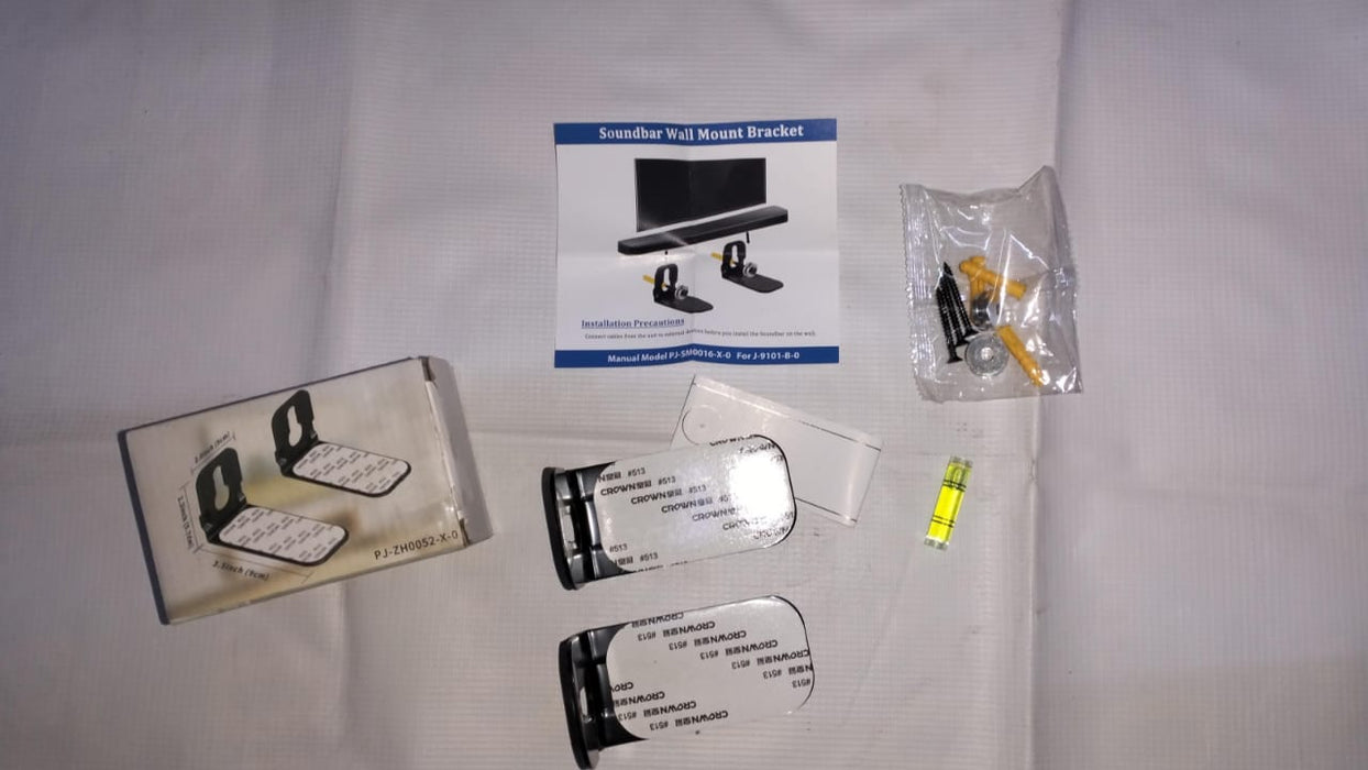 LOTE CON 6 PIEZAS DE SOPORTE UNIVERSAL DE BARRA DE SONIDO 1 PAR