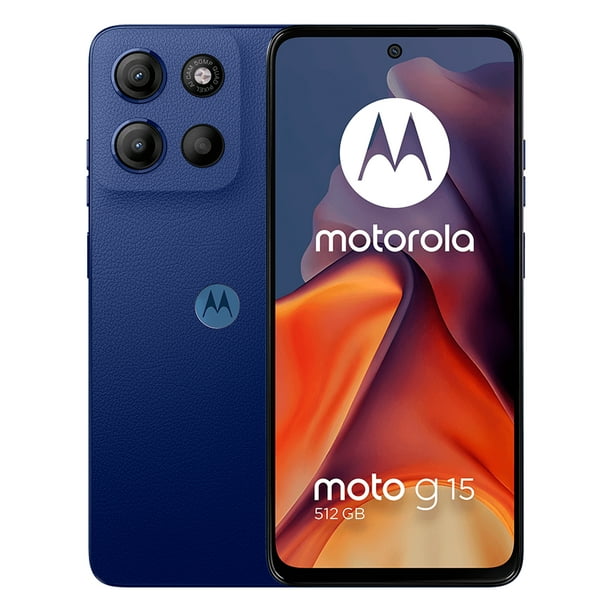 Celular Moto G15 512gb/4gb Ram Azul Marino Motorola Azul Marino GRADO A