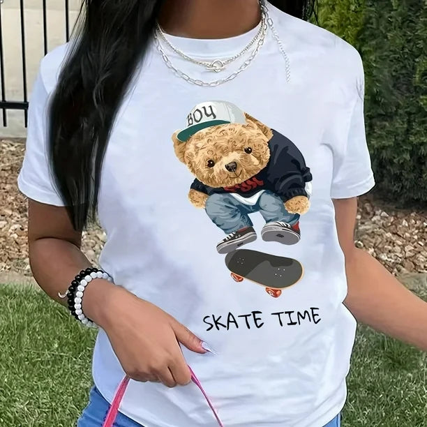 Camiseta de Oso, mujer
