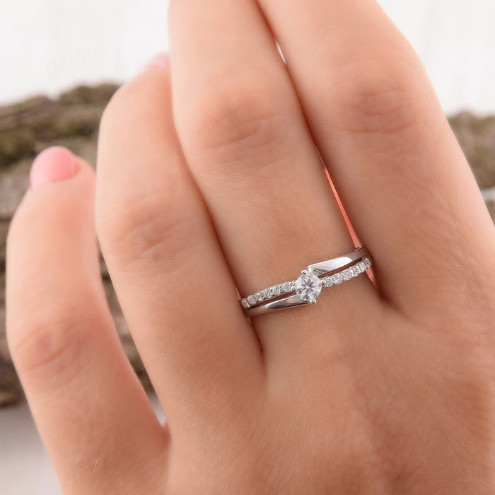 Anillos de promesa ajustables