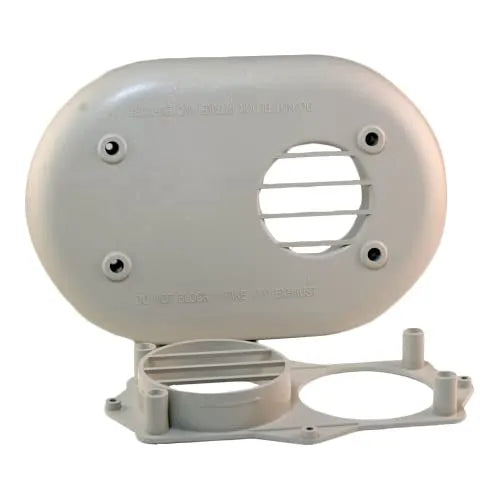 DiversiTech HVENT2 Kit de terminación de ventilación horizontal de 2 pulgadas para calentador de agua a gas sin tanque, horno de alta eficiencia, 9.6 x 2.9 x 13.5 pulgadas