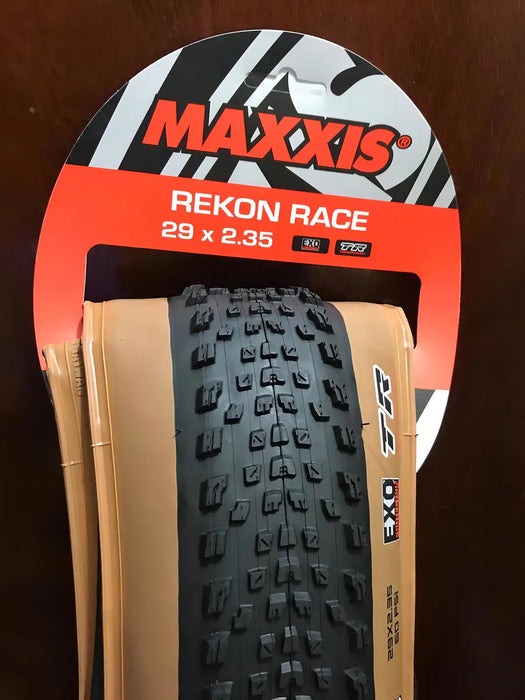 LLANTA MAXXIS REKON RACE 29X2.35 PLEGABLE CARA CAFé 60 TPI TUBELESS EXO GRADO B