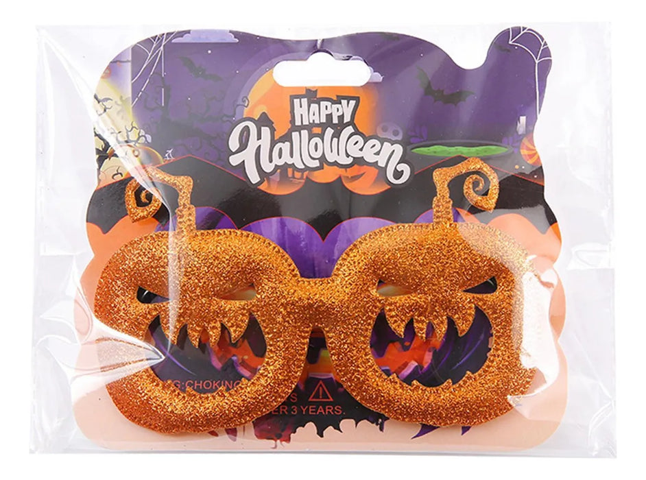 Lentes de Plástico sin Mica para Halloween y Día de Muertos