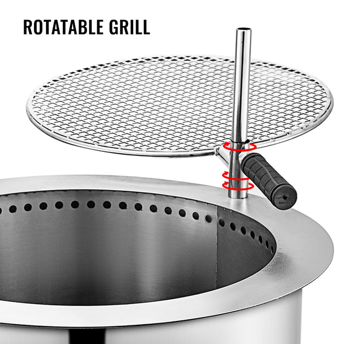 POZO DE FUEGO PARA BARBACOA 22"*22"*16" Grado B