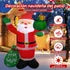 Banna Santa Claus 2,1 M Inflable Luminoso Lindo Papá Noel Bolsa De Regalo Modelo Inflable Es Resistente, Estable Y Duradero Grado B