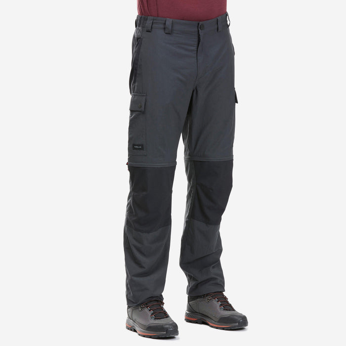 Pantalon De Trekking Montaña 2 En 1 Para Hombre Mt100 TALLA 38