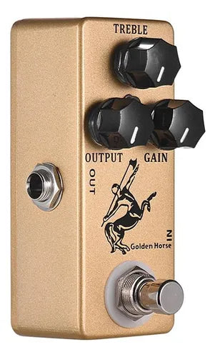 Pedal efecto delay audio caballo dorado afinador cromático Grado B