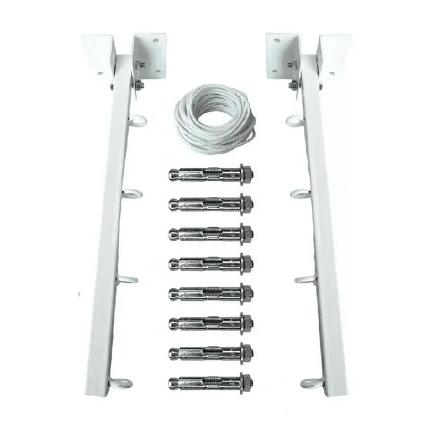 Tendederos Plegables Retractil Ropa Reforzado Metal Domestic Grado B