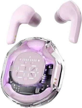 Audífonos Inalámbricos Acefast T8 Ipx4 Duración 30h Cristal GRADO A