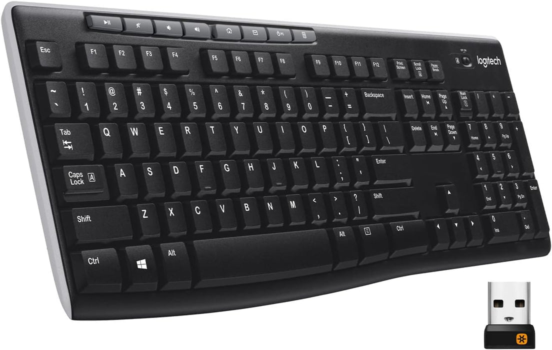 Teclado Inalámbrico Logitech K270 Grado A