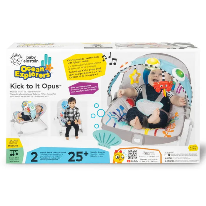 Baby Einstein Silla Mecedora Musical Plegable Para Bebe - GRADO B