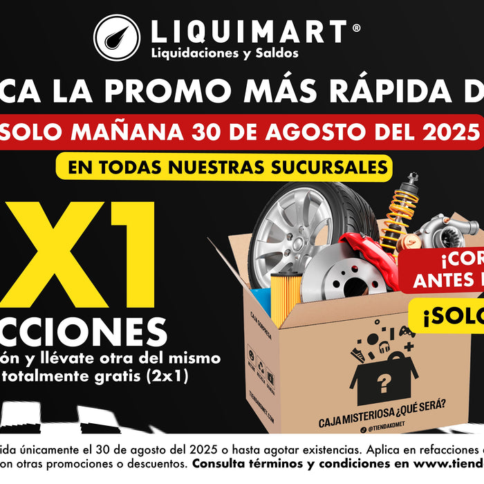 Términos y Condiciones – Promoción 2x1 en Refacciones
