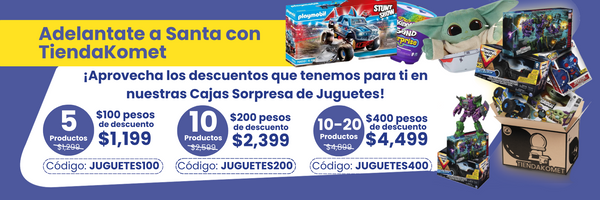 ¡Adelantate a Santa con TiendaKomet! 🚀