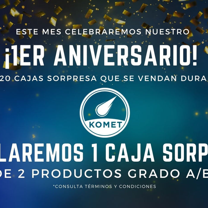 Bases Legales: 1er Aniversario Komet