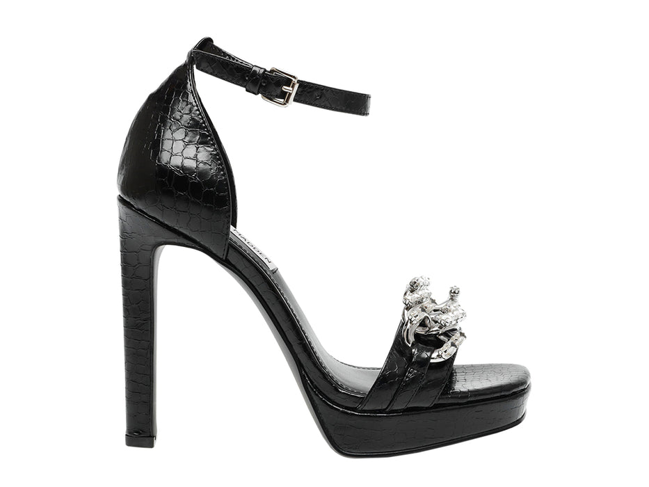 Sandalia  Glorify Steve Madden  Para Mujer TALLA 25CM NEGRO