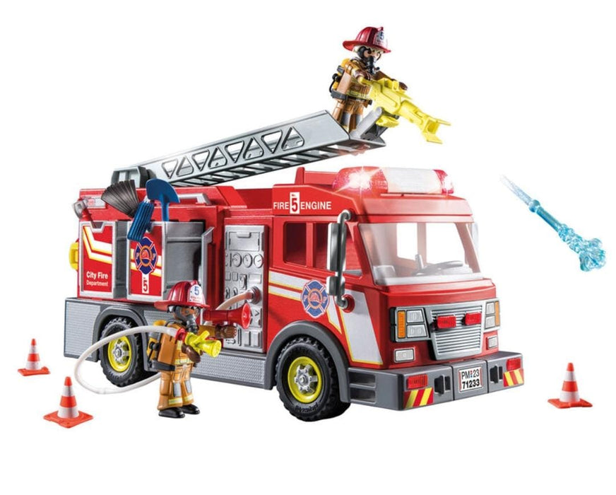 PLAYMOBIL CAMION DE BOMBEROS - GRADO A