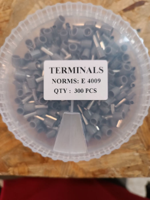 TERMINALES ELECTRICOS VARIOS TAMAÑOS DESDE 200 HASTA 1000 PCS GRADO B