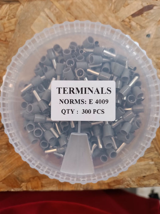 TERMINALES ELECTRICOS VARIOS TAMAÑOS DESDE 200 HASTA 1000 PCS GRADO B