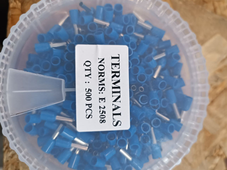 TERMINALES ELECTRICOS VARIOS TAMAÑOS DESDE 200 HASTA 1000 PCS GRADO B