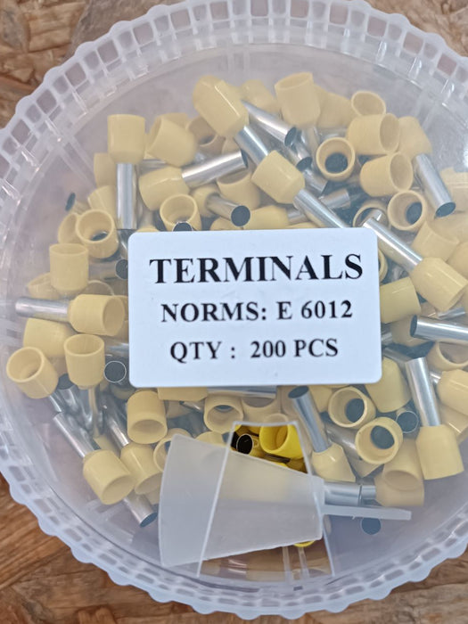 TERMINALES ELECTRICOS VARIOS TAMAÑOS DESDE 200 HASTA 1000 PCS GRADO B