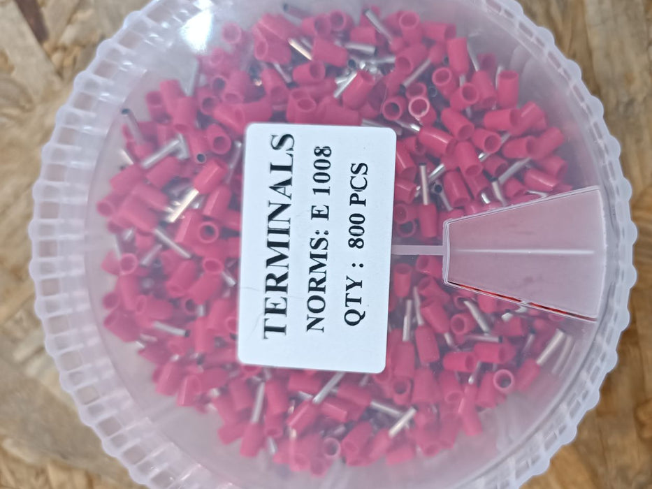 TERMINALES ELECTRICOS VARIOS TAMAÑOS DESDE 200 HASTA 1000 PCS GRADO B