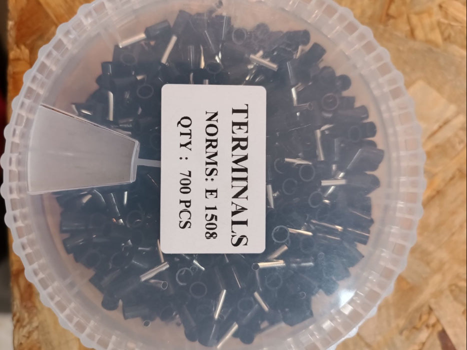 TERMINALES ELECTRICOS VARIOS TAMAÑOS DESDE 200 HASTA 1000 PCS GRADO B