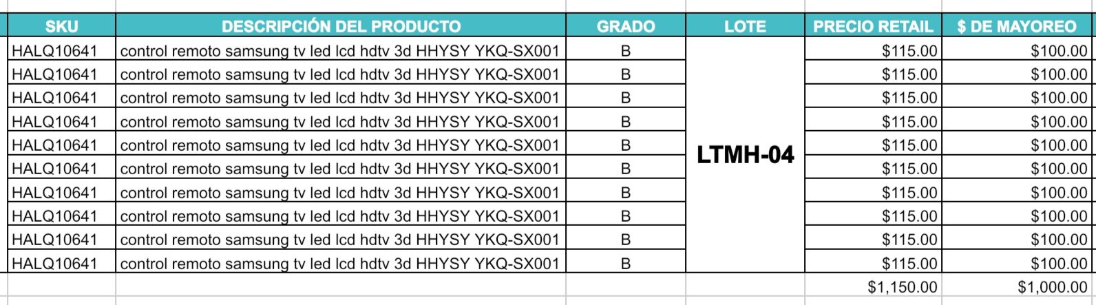 📺 LOTE 12 CONTROL REMOTO SAMSUNG TV LED / LCD / HD / 3D 🔥 GRADO B
